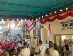 Meriahkan HUT RI ke 79,Warga RW 4 Bogen Gelar Jalan Sehat