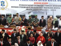 Anggota DPRD Kota Surabaya Resmi Dilantik dengan Pengucapan Sumpah dan Janji Masa Bakti 2024-2029
