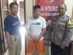 Diduga Congkel Kotak Amal di masjid Pria Asal Lamongan Diamankan Warga