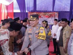 Kunker ke Kecamatan Kedungdung, Kapolres Sampang Sambangi Ulama dan Tokoh Masyarakat