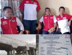 Belum Setahun Jembatan Beton Jebol Bagian Lantai, LSM LIRA Kalteng : Itu Perusahaan Sakti, 26 Proyek Digarap Sendiri