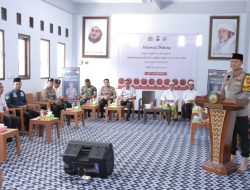 Kapolres Lamongan Bersama Pejabat Utama Sambangi Sejumlah Tokoh Agama Perkuat Silaturohmi dan  Kondusifitas Jelang Pilkada