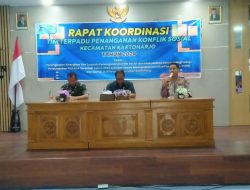 Tim Terpadu Kartoharjo Siap Jaga Kondusifitas Pilkada 2024