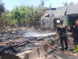 Dua Rumah Warga di Desa Bungatan Dilalap si Jago Merah