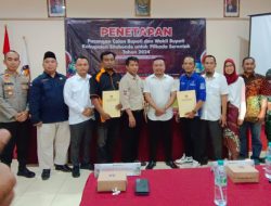 KPU Situbondo Resmi Tetapkan dua Paslon Bacabup dan Bacawabup Pilkada 2024