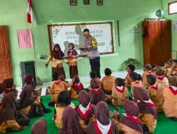 Bhabinkamtibmas Polsek Sawahan Berikan Edukasi Anti Bullying di SDN Bakur 01 Madiun