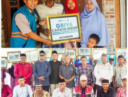 LAZNAS Nurul Hayat Peduli Korban Gempa Bumi di Bawean, Serahkan Bantuan Rumah Gratis ke 28 KK