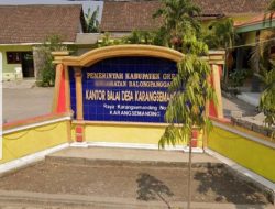 Diterjang Kabar Dugaan Korupsi Dana Bantuan Keuangan (BK) untuk Pembangunan Infrastruktur, Kades Karangsemanding M. Zaini Bungkam!!