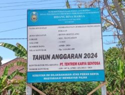 Anggota DPRD komisi III Kabupaten Situbondo Sidak Pekerjaan PT.Tentrem Karya Sentosa