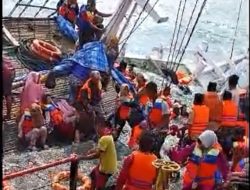 Tim SAR Gabungan Berhasil Evakuasi Korban Kapal KML Fajar Lorena Karam di Perairan Sepudi