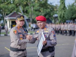 Kasatreskrim & Puluhan Anggota Polres Sampang Raih Penghargaan
