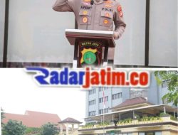 Kapolres Jakarta Utara Pimpin Upacara Kenaikan Pangkat di Mapolres Metro