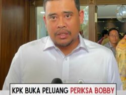 KPK BUKA PELUANG PERIKSA BOBBY NASUTION TERKAIT OTT DUGAAN KORUPSI PROYEK JALAN SUMUT