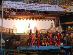 Pentas Seni dan Pagelaran Wayang Kulit Meriahkan Puncak MPLS UPT SD Negeri 123 Gresik