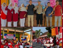 Ikut Meriahkan HUT RI ke-80, TK DWP dan KB Tunas Bahagia Pinggir Tanamkan Nilai Perjuangan, Cinta Tanah Air Sejak Dini