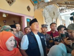 Gubernur Jatim Tinjau Lokasi Terdampak Gempa dan Program Perpipaan di Situbondo