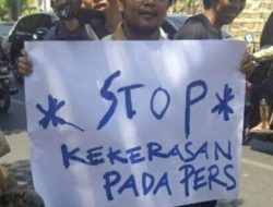 STOP KEKERASAN PADA PERS, WARTAWAN JUGA PANCASILAIS
