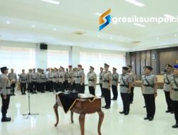 Gerbong Mutasi Kapolsek-Perwira Polres Gresik Bergulir, Ini Daftarnya