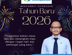 BPJS KETENAGAKERJAAN CABANG GRESIK UCAPKAN SELAMAT TAHUN BARU 2026