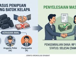 KASUS DUGAAN PENIPUAN ARANG BATOK KELAPA DI GRESIK BERAKHIR DAMAI