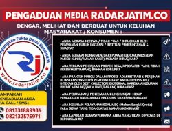 REDAKSI RADAR JATIM. CO TERIMA LAPORAN PENGADUAN MASYARAKAT