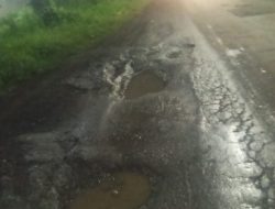 Miris! Tiap Hari Lewati Jalan Berlubang, Pekerja di Sidoarjo Ini Tagih Janji Pemerintah