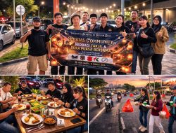 Phatas Community Bagikan Takjil dan Buka Puasa Bersama di Surabaya