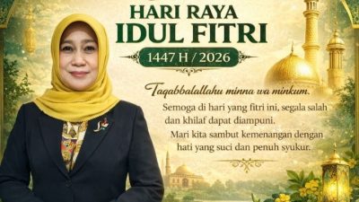 KEPALA DINAS KESEHATAN KABUPATEN GRESIK: SELAMAT HARI RAYA IDUL FITRI 1447 H/2026