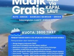 Kemenhub Rl Berkolaborasi dengan PT. SIM Gelar Mudik Lebaran Gratis Rute Gresik-Bawean