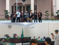 Sidang ke 2 Praperadilan Wartawan Mojokerto Pembacaan Replik dan Duplik