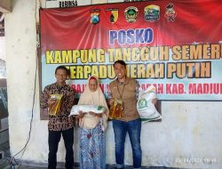 PERKUAT KETAHANAN PANGAN, BULOG MADIUN DISTRIBUSIKAN RATUSAN TON BERAS DAN MINYAK GORENG KEPADA MASYARAKAT
