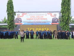 Polres Madiun Gelar Apel Sabuk Kamtibmas, Perkuat Sinergitas dan Pengamanan Swakarsa
