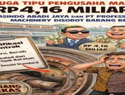 Diduga Tipu Pengusaha Maros Rp4,16 Miliar, PT Rasindo Abadi Jaya dan PT Professional Machinery Disorot