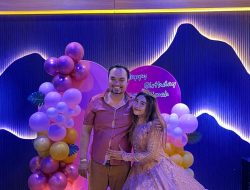 M Iqbal Rayakan Ulang Tahun Istri ke 23 Tahun di Aston Gresik
