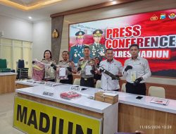Satreskrim Polres Madiun Bekuk Residivis Licin Pelaku Pembunuhan di Warung “Remang” Baypas Saradan
