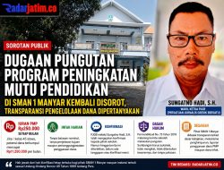 Dugaan Pungutan Program Peningkatan Mutu Pendidikan di SMAN 1 Manyar Kembali Disorot, Transparansi Pengelolaan Dana Dipertanyakan