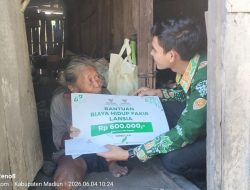 BAZNAS Madiun Salurkan Bantuan Biaya Hidup dan Sembako Rutin untuk Lansia