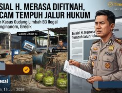 Inisial H. Merasa Difitnah atas Keterkaitan Kasus Gudang Limbah B3, Ancam Tempuh Jalur Hukum
