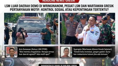 LSM Luar Daerah Demo di Wringinanom, Pegiat LSM dan Wartawan Gresik Pertanyakan Motif: Kontrol Sosial atau Kepentingan Tertentu