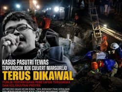 Kasus Pasutri Tewas Terperosok Box Culvert Margorejo Terus Dikawal, Publik Pertanyakan Penetapan Tersangka dan Kelanjutan Proyek