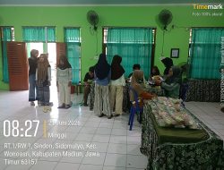 Wujudkan Lansia Sehat hingga Balita Bebas Stunting Desa Sidomulyo Wonoasri Madiun Sukses Gelar Posyandu ILP