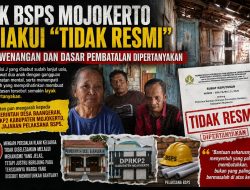 SK BSPS Mojokerto Diakui “Tidak Resmi”, Kewenangan dan Dasar Pembatalan Dipertanyakan
