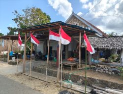 Gara-Gara Kerap Ditanya Soal Bendera, Warga Bawean Pasang Lima Tiang Sekaligus: “Biar Paling Pancasilais”