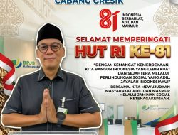 Kantor BPJS Ketenagakerjaan Cabang Gresik: Dirgahayu Rl ke 81
