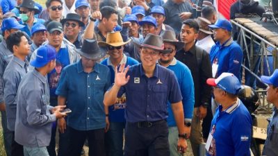 Gelar Lomba Karapan Sapi Jelang HUT ke-25 Demokrat, AHY: Kekayaan Budaya Nusantara Harus Dijaga dan Diwariskan