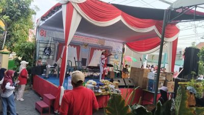 Semarakkan HUT RI ke-81, Warga Perum Griya Suci Permai Gelar Jalan Sehat dan Doorprize