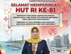 Dinkes Kabupaten Gresik: Dirgahayu Rl 2026 ke 81