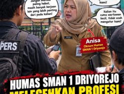 Kunjungan Konfirmasi, Wartawan Mengaku Dilecehkan dan Diperlakukan Tak Profesional di SMAN 1 Driyorejo