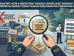 Kapan Audit Dimulai? Pelapor Tagih Kepastian BPK Jatim dan Inspektorat Sidoarjo