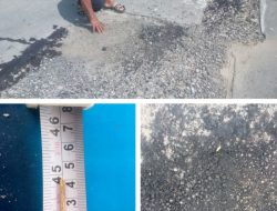 GMBI Sangkapura Soroti Proyek Pemeliharaan Jalan Pelabuhan Bawean Rp.890 Juta, Pertanyakan Mutu Pengaspalan